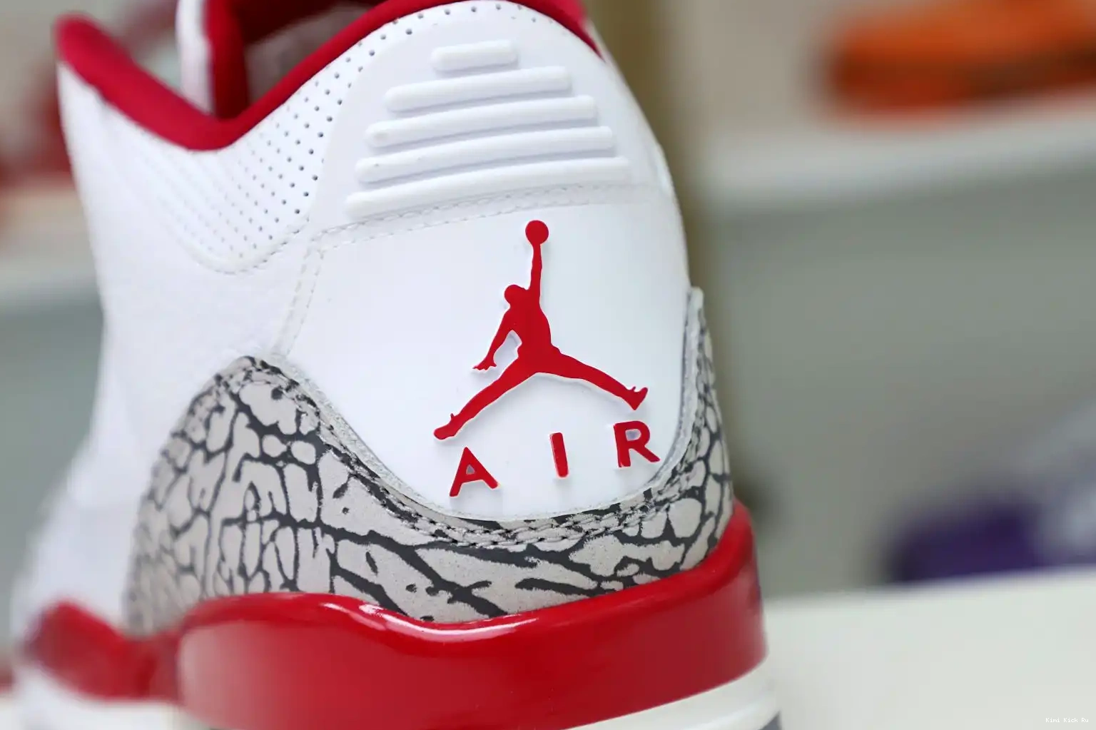 3 Retro Kimikick  Cardinal Air Red(CT8532-126） Jordan 0626